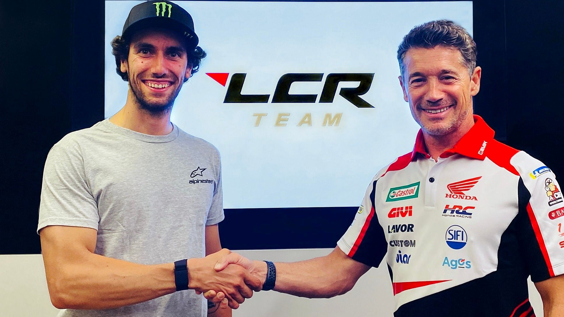 Álex Rins y Lucio Cecchinello formalizan el fichaje del español por el LCR Honda para MotoGP 2023