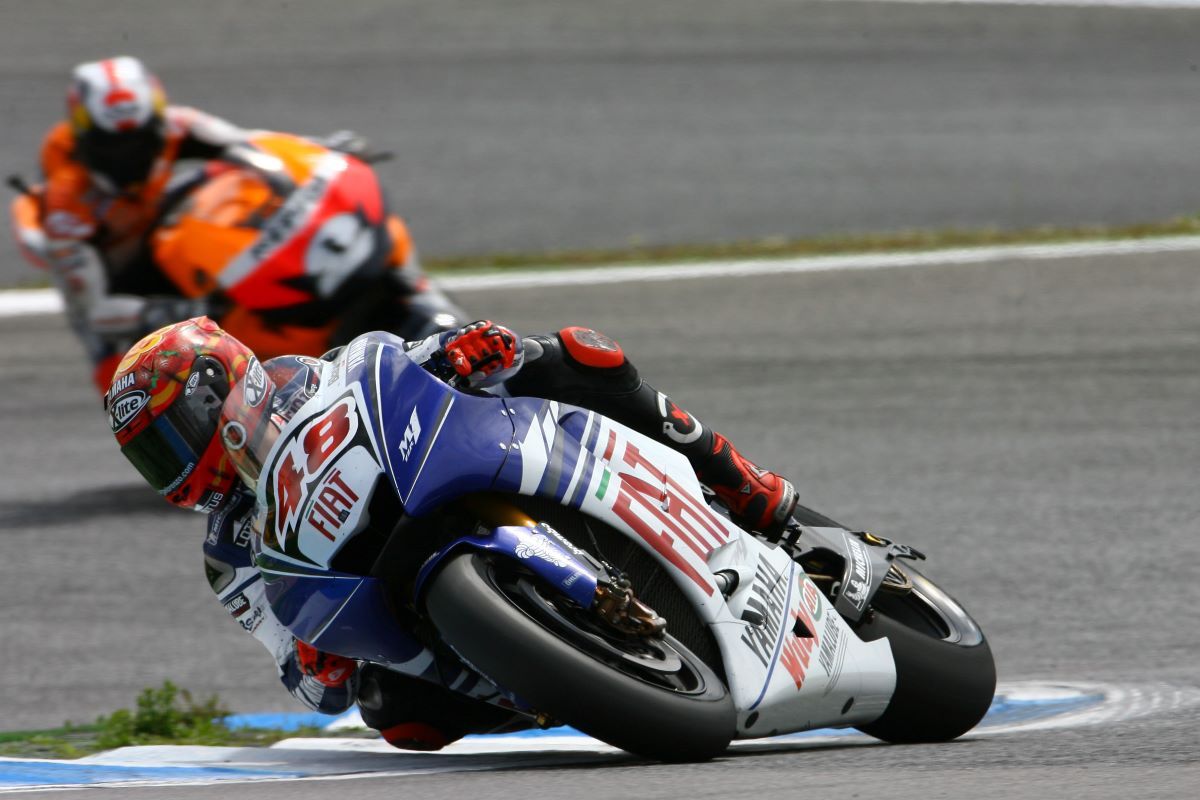 Jorge Lorenzo en Portugal 2008. Fuente: Gold & Goose