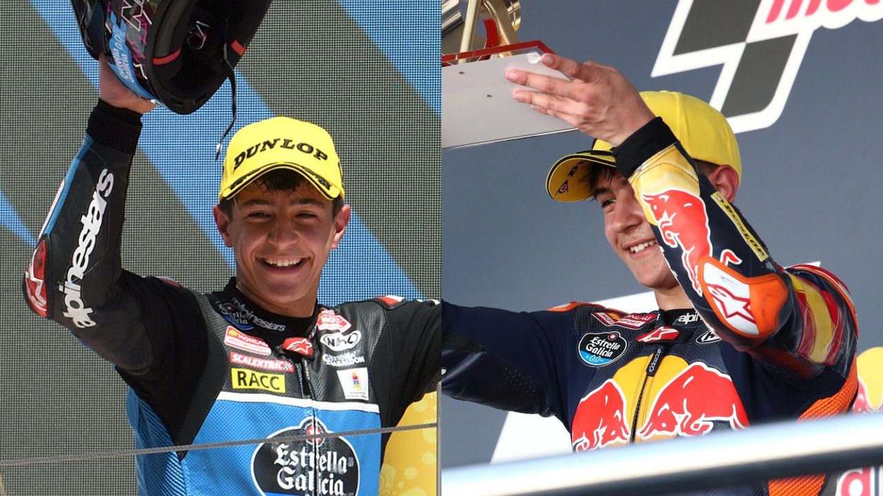 José Antonio Rueda lidera tanto el Mundial de JuniorGP como la MotoGP Rookies Cup en 2022