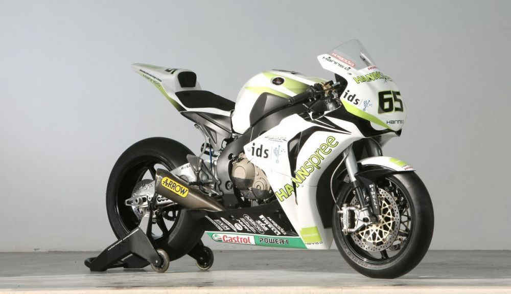 Honda de Jonathan Rea en 2009. Fuente Gold & Goose Honda de Jonathan Rea en 2009. Fuente Gold & Goose
