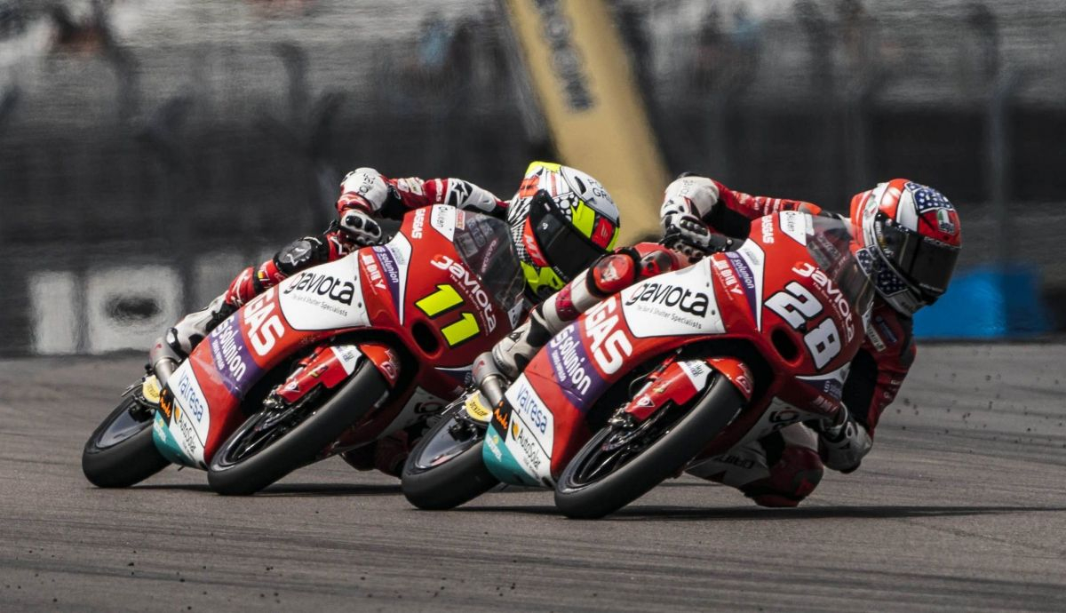 Izan Guevara y Sergio García llevan tres victorias cada uno en Moto3 2022 Izan Guevara y Sergio García llevan tres victorias cada uno en Moto3 2022