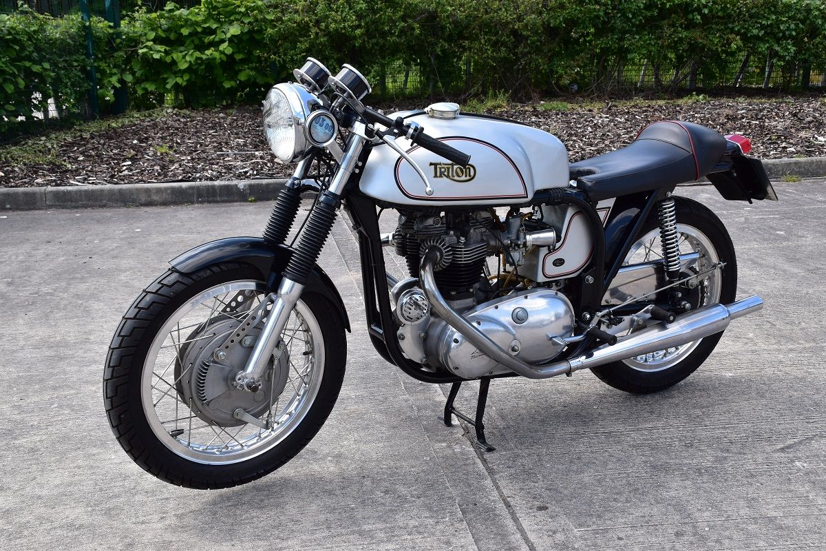 Moto de Triton. Fuente: tritonmotorcyclecompany.co.uk