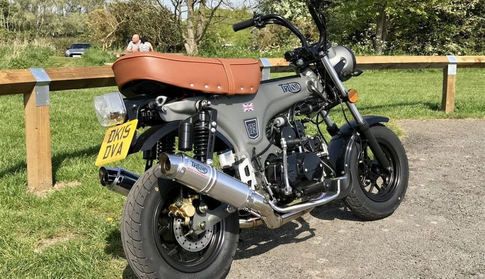Modelo de Triton. Fuente: tritonmotorcyclecompany.co.uk Modelo de Triton. Fuente: tritonmotorcyclecompany.co.uk