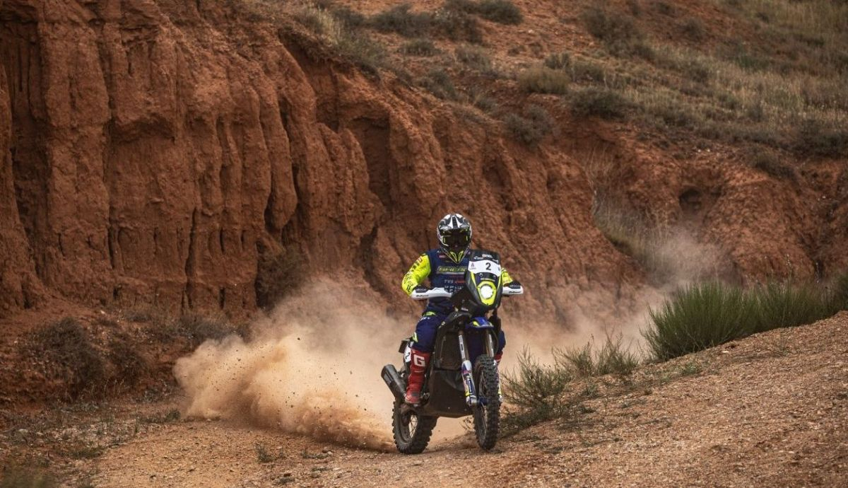 Lorenzo Santolino ha terminado segundo en la Baja Aragón 2022 Lorenzo Santolino ha terminado segundo en la Baja Aragón 2022