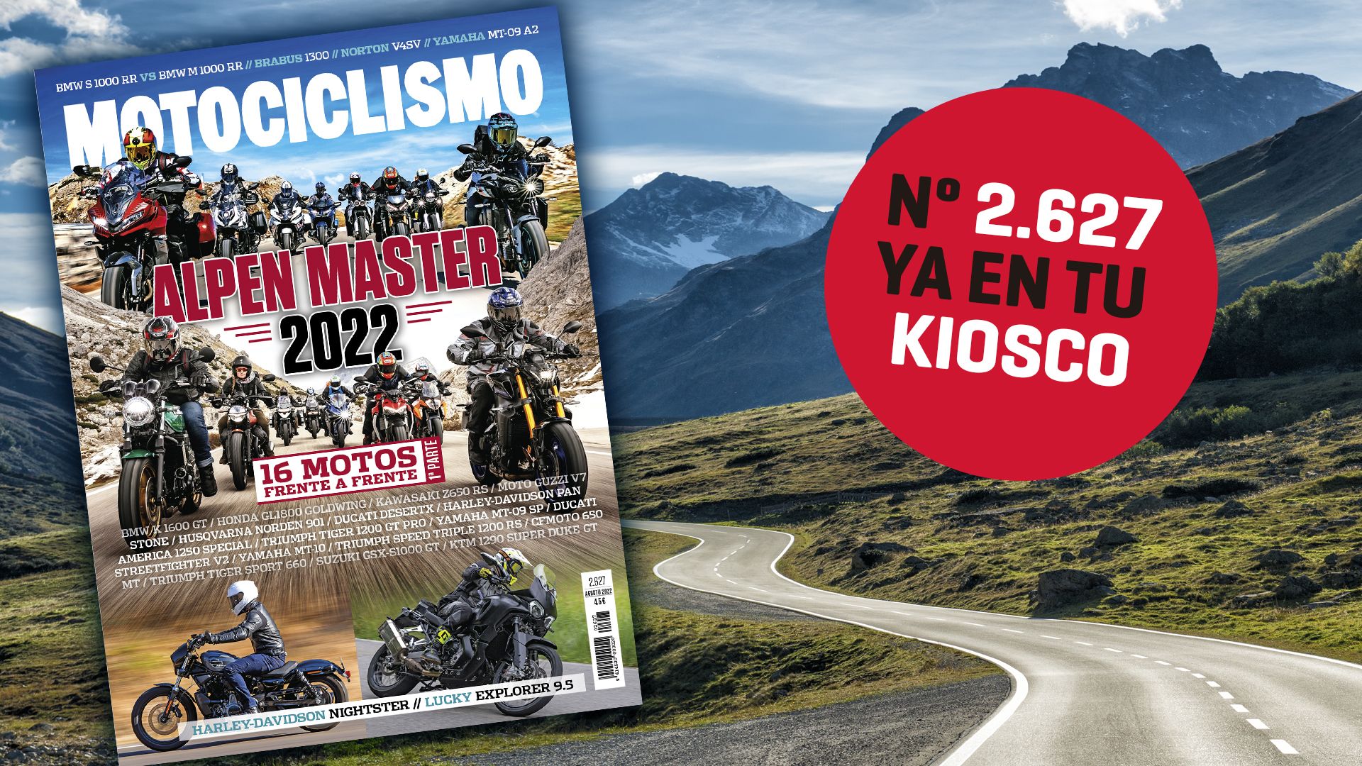 MOTOCICLISMO 2627: Vuelve el Alpen Master 2022