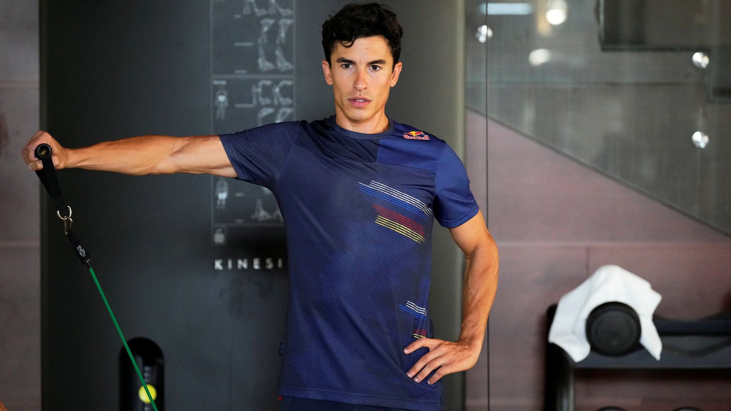Marc Márquez centra su rehabilitación en correr, nadar y gimnasio