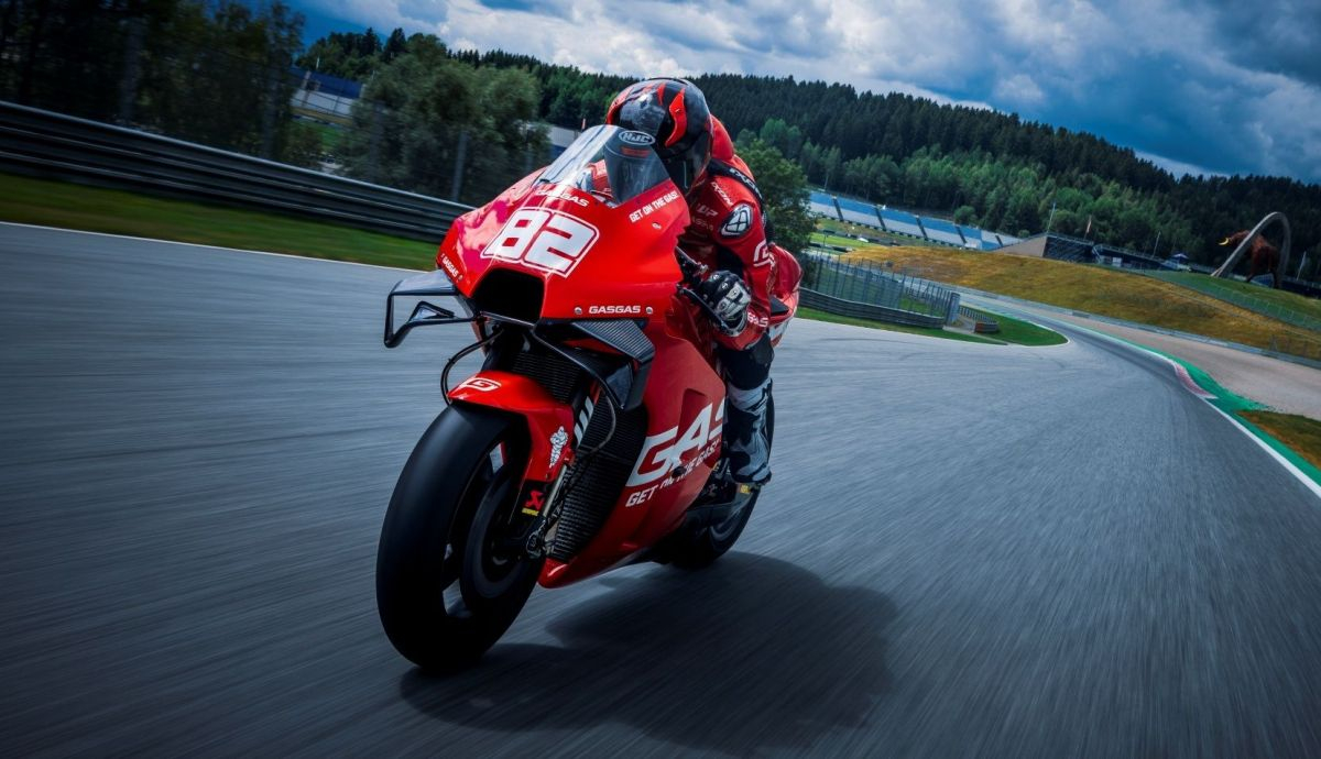 La GasGas de MotoGP, en acción La GasGas de MotoGP, en acción