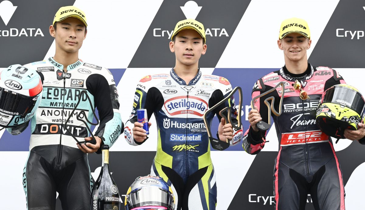 podio moto3 podio moto3