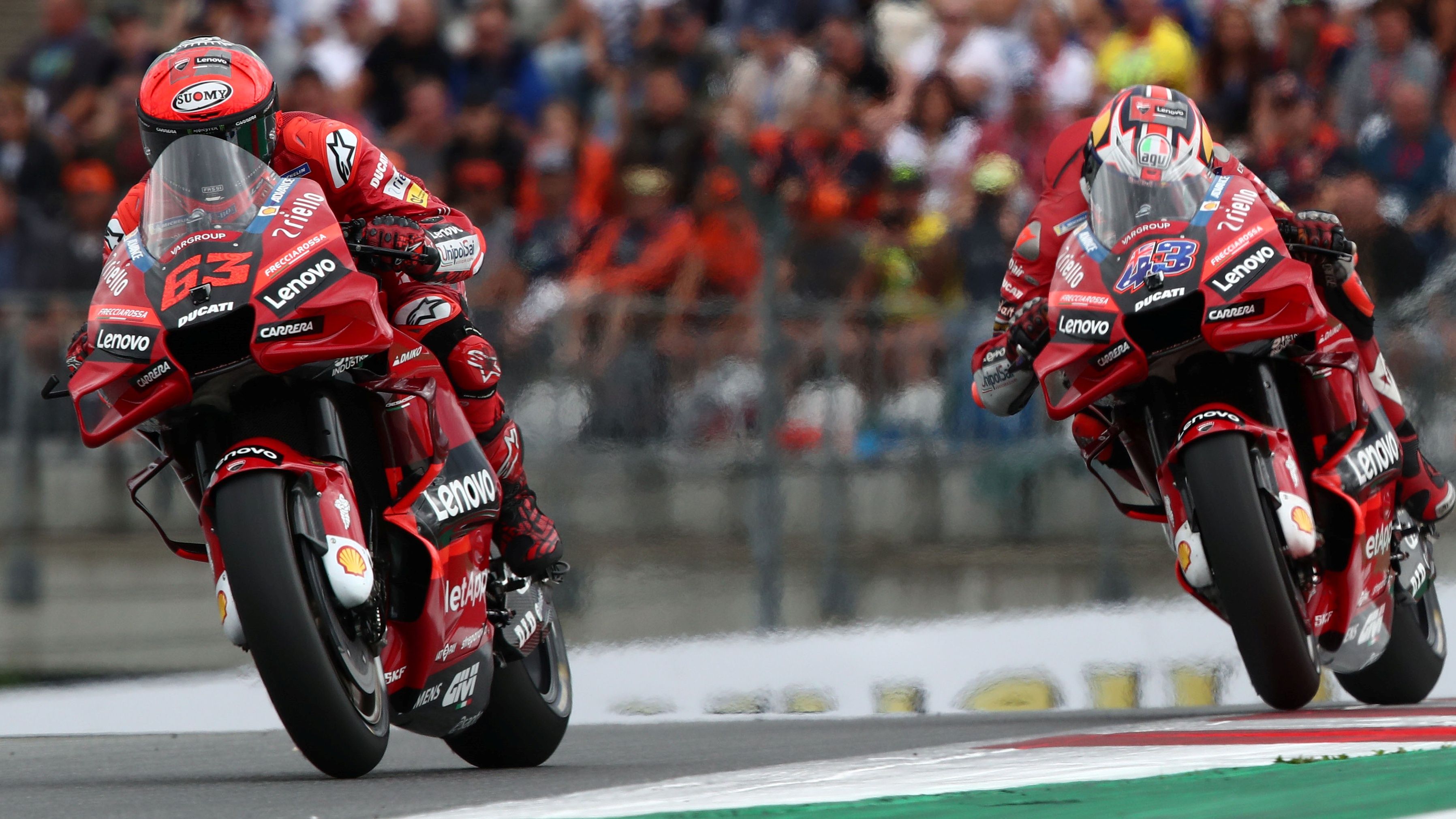 Pecco Bagnaia ha ganado la carrera del GP de Austria de MotoGP 2022 en Red Bull Ring