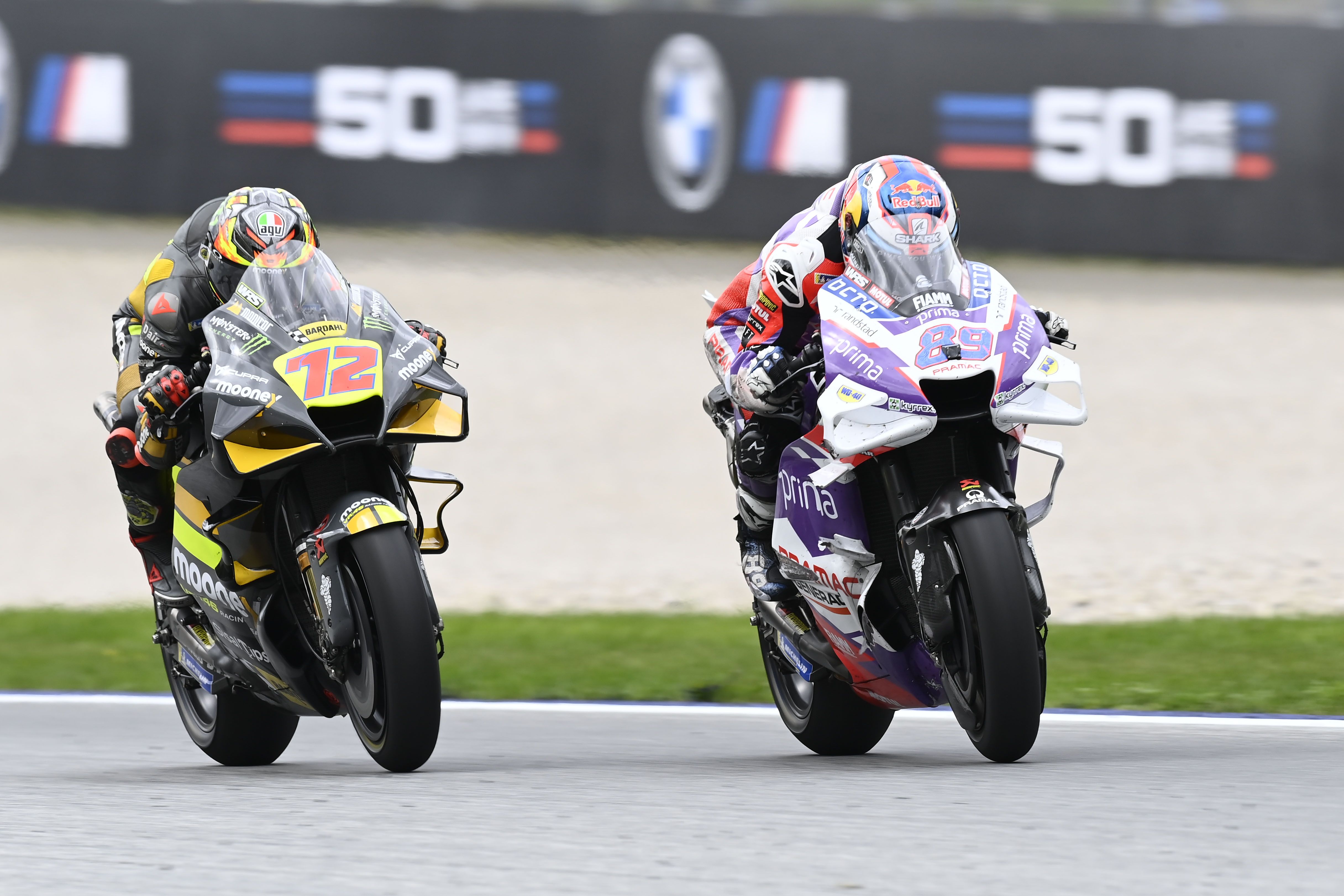 Marco Bezzecchi y Jorge Martín emparejados, MotoGP Austria 2022