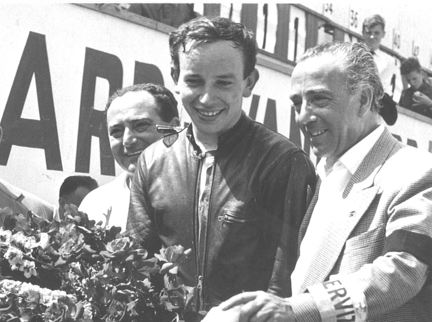 El conde Agusta, junto a John Surtees