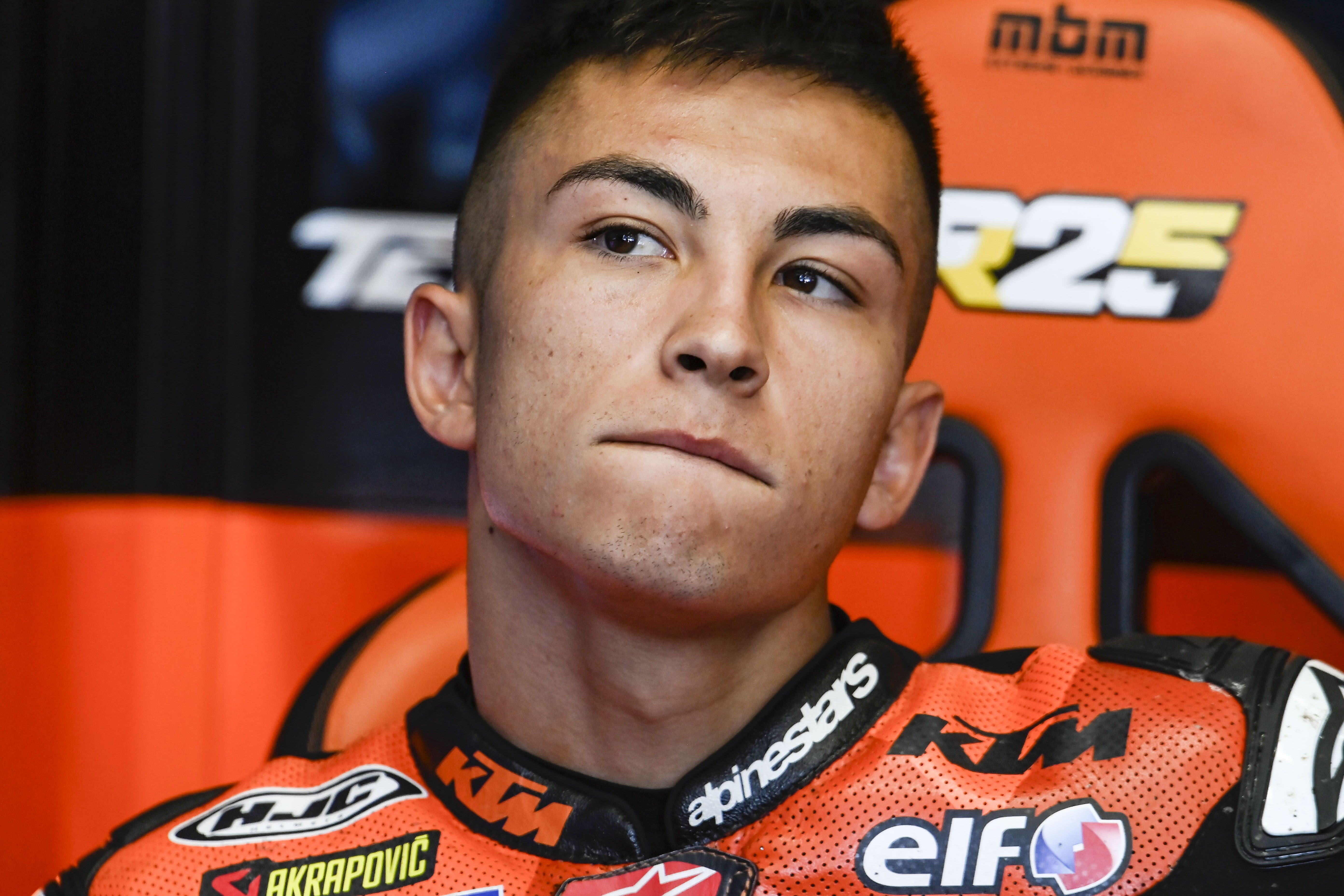 Raúl Fernánedez no lo ha tenido fácil en su temporada de debut con KTM.