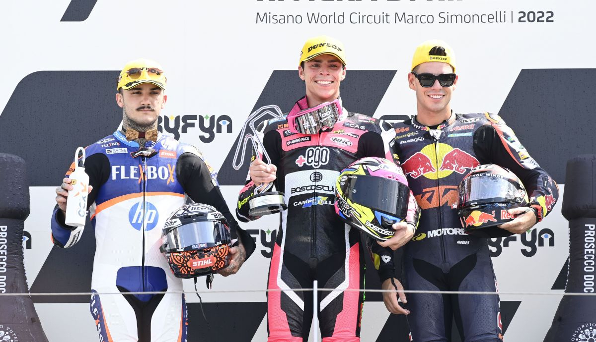 podio moto2 misano podio moto2 misano