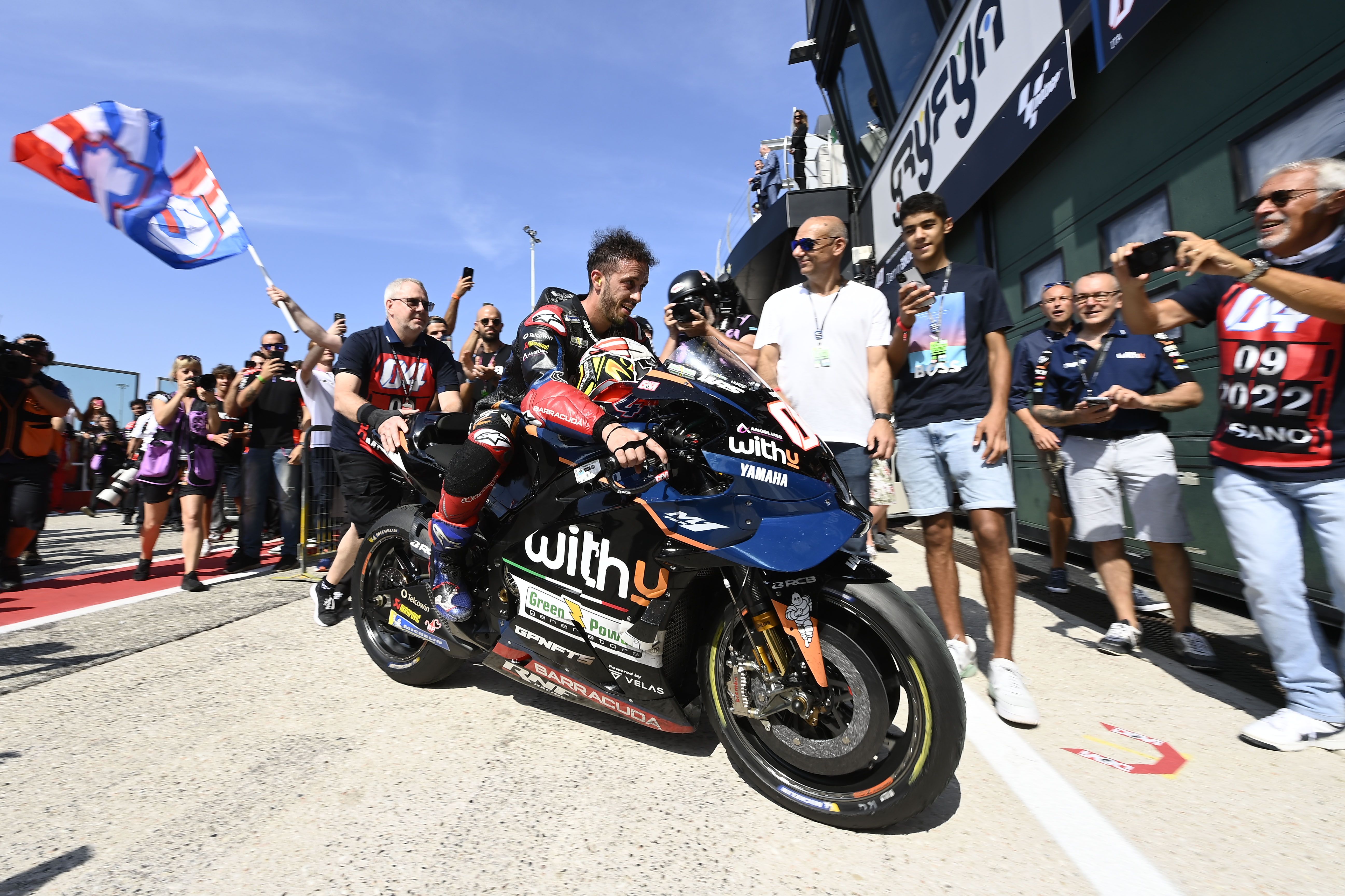 Andrea Dovizioso se despide del Mundial, MotoGP Misano 2022