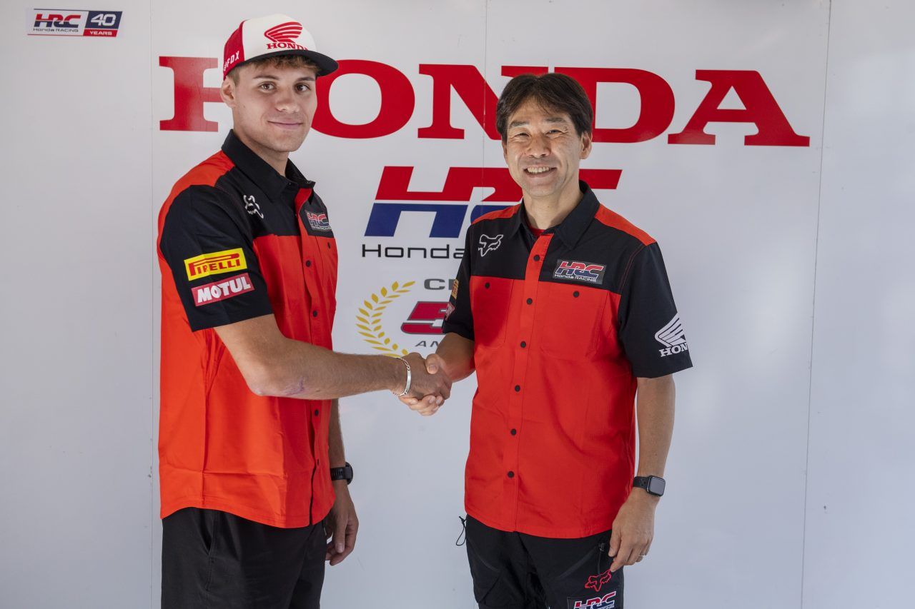 Rubén Fernández, piloto oficial HRC en el Campeonato del Mundo MXGP