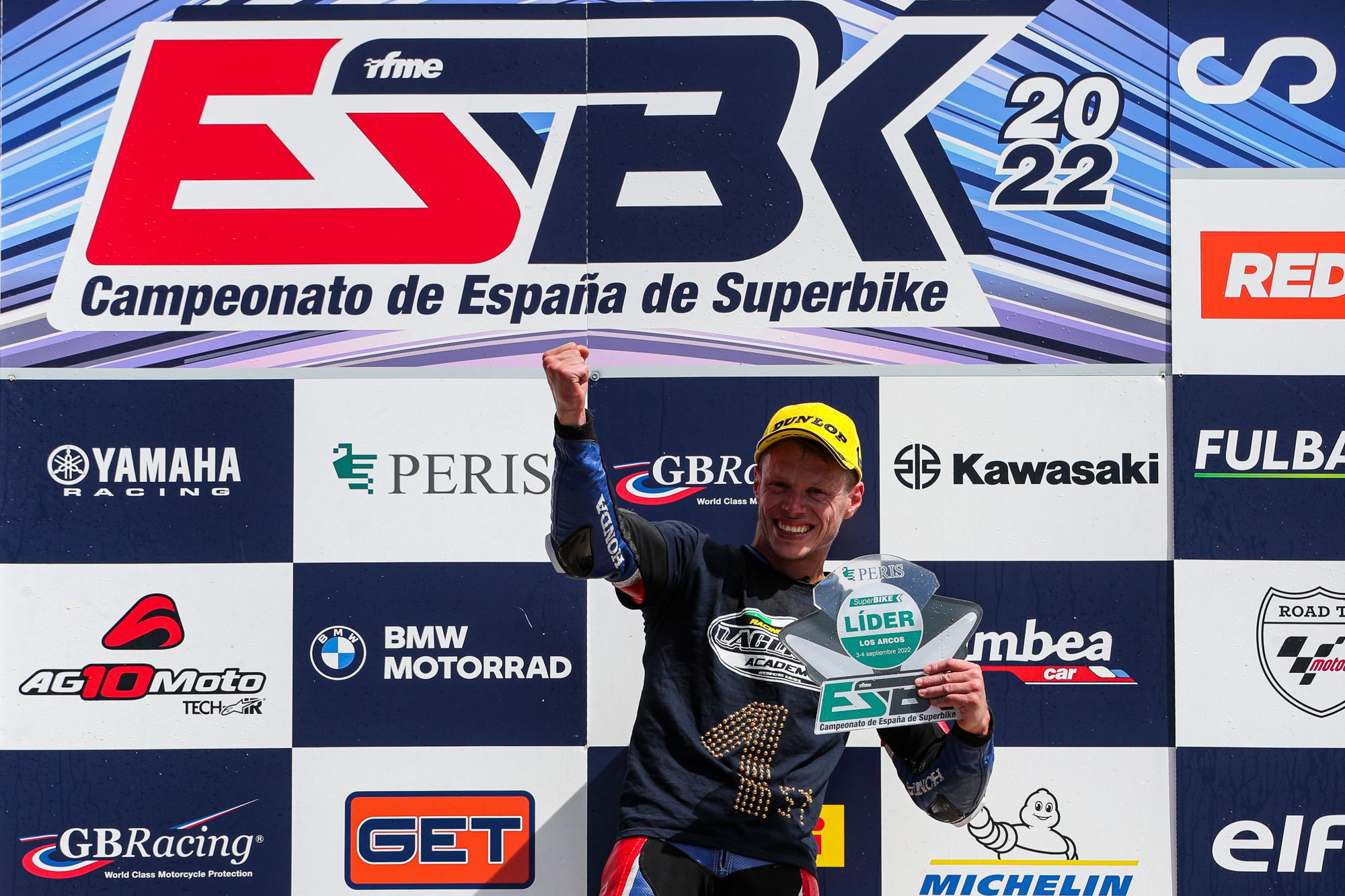 Tito Rabat se proclamó campeón de España de Superbike en el circuito de Navarra.