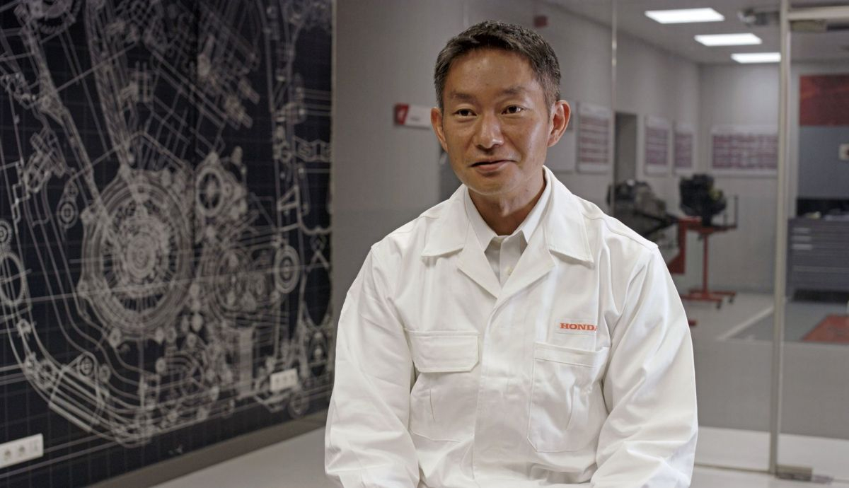 Fuyuki Hosokawa Honda ingeniero Hornet Fuyuki Hosokawa Honda ingeniero Hornet
