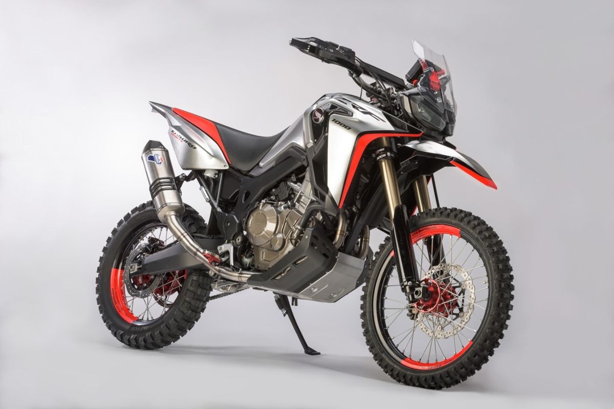 Imagen de la concept bike Honda Africa Twin Enduro Sports. Fuente: Honda Oficial