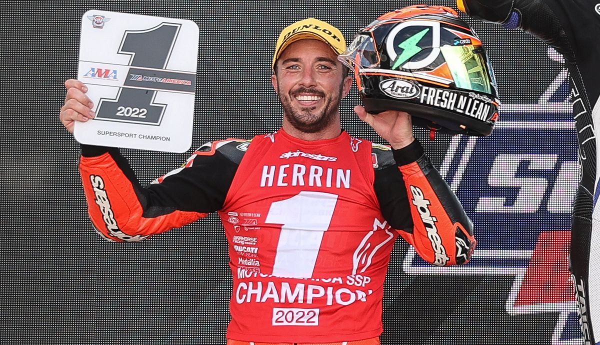 Josh Herrin ya es el campeón del MotoAmerica Supersport 2022 Josh Herrin ya es el campeón del MotoAmerica Supersport 2022