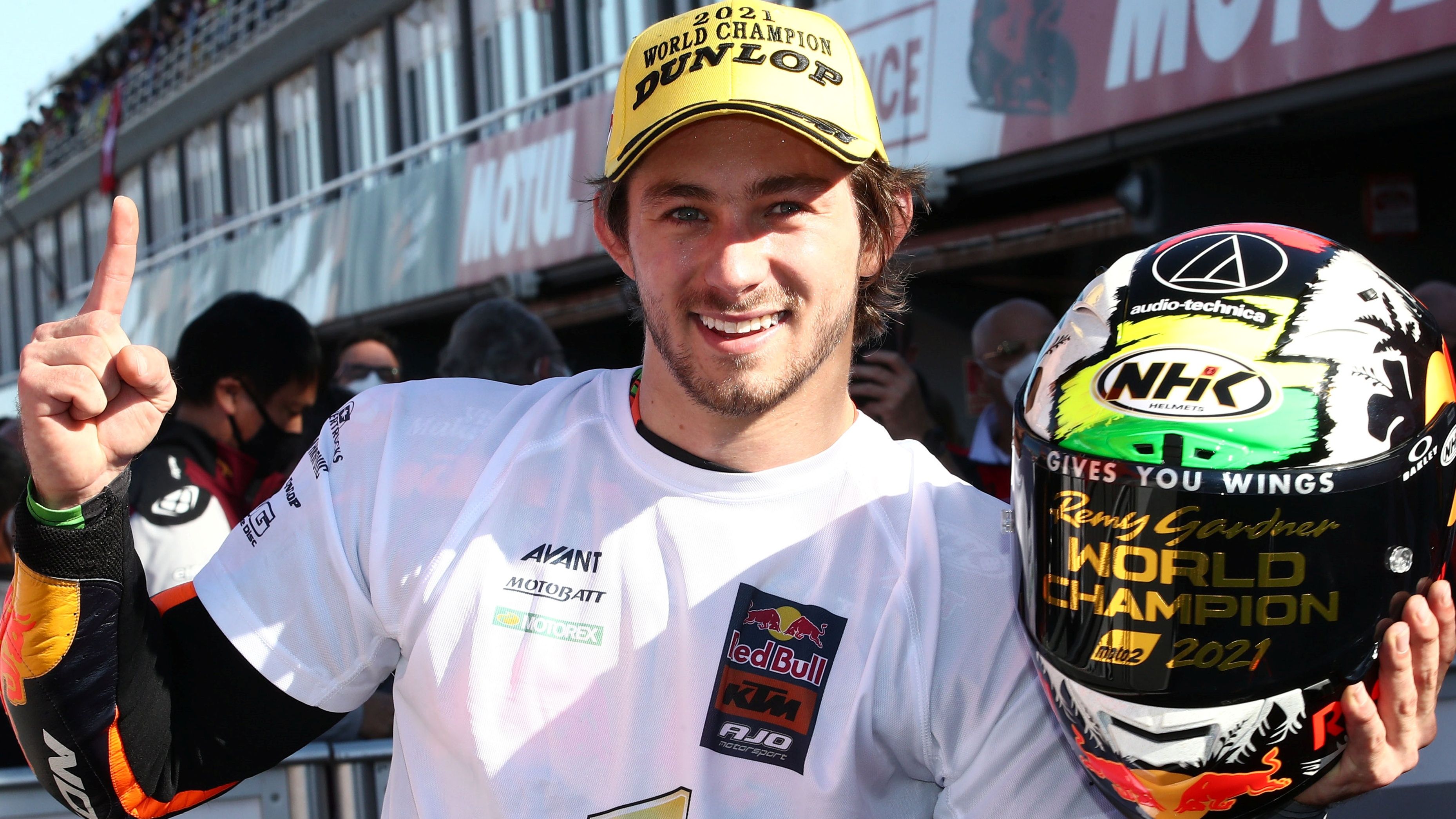 Remy Gardner fue campeón mundial de Moto2 en 2021