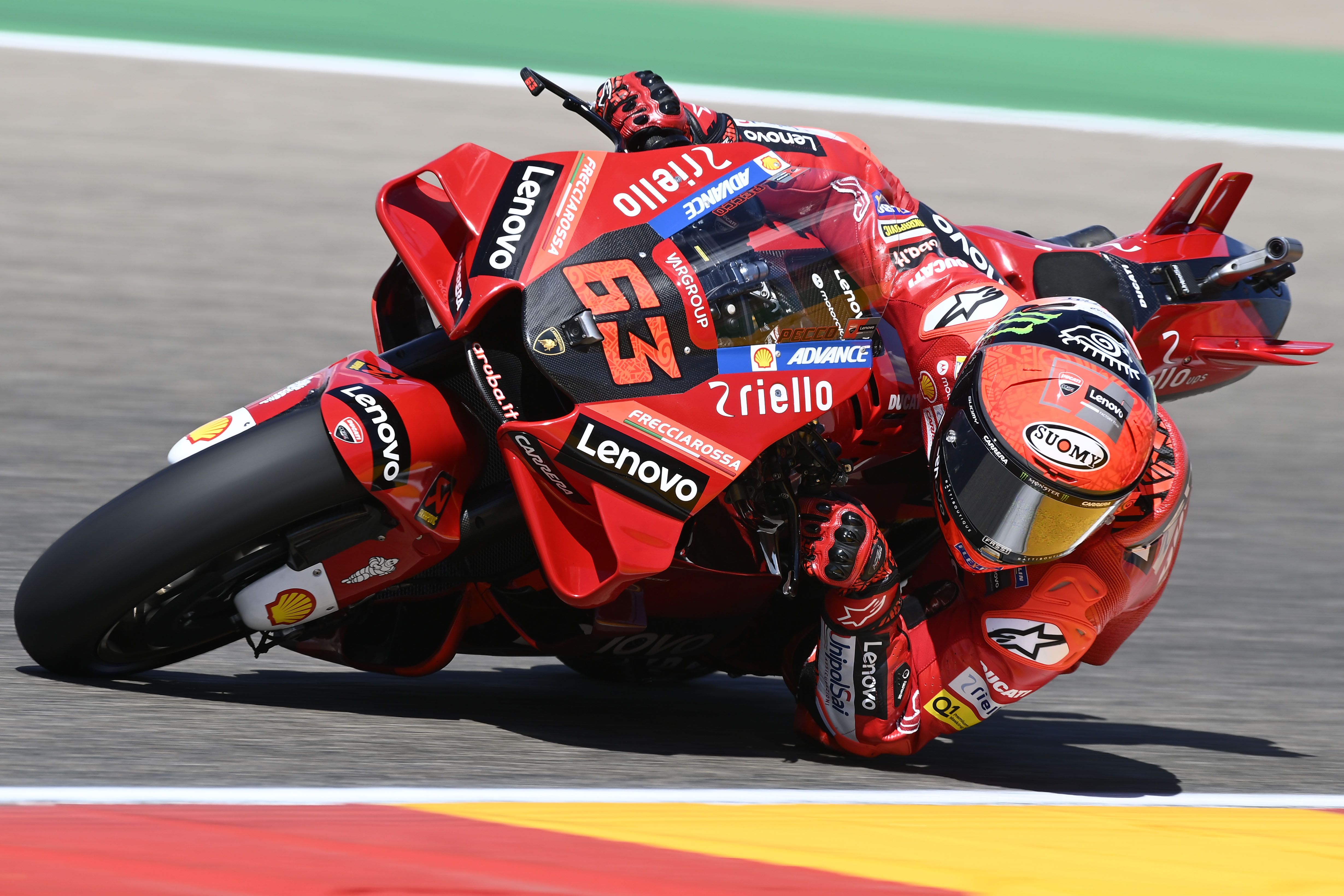 Pecco Bagnaia ha logrado la pole en el Gran Premio de Aragón de MotoGP.