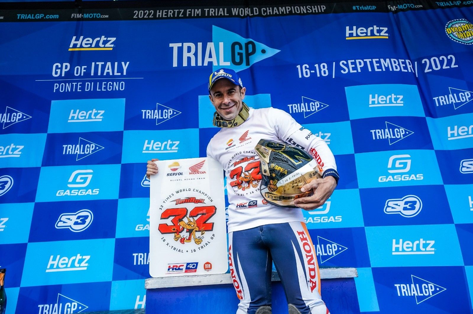  Toni Bou Campeón del Mundo TrialGP 2022