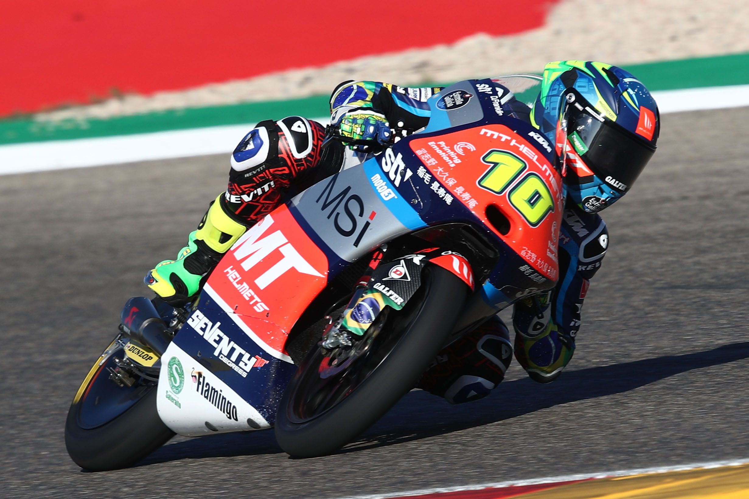 Diogo Moreira ha sido el más rápido del FP1 de Moto3.