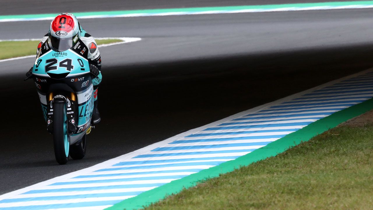 tatsuki suzuki pole moto3 japon