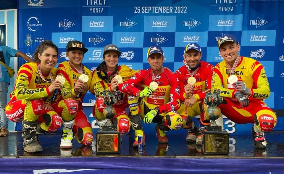 España suma un doblete en el Trial de las Naciones: Campeona en Masculino y en Féminas