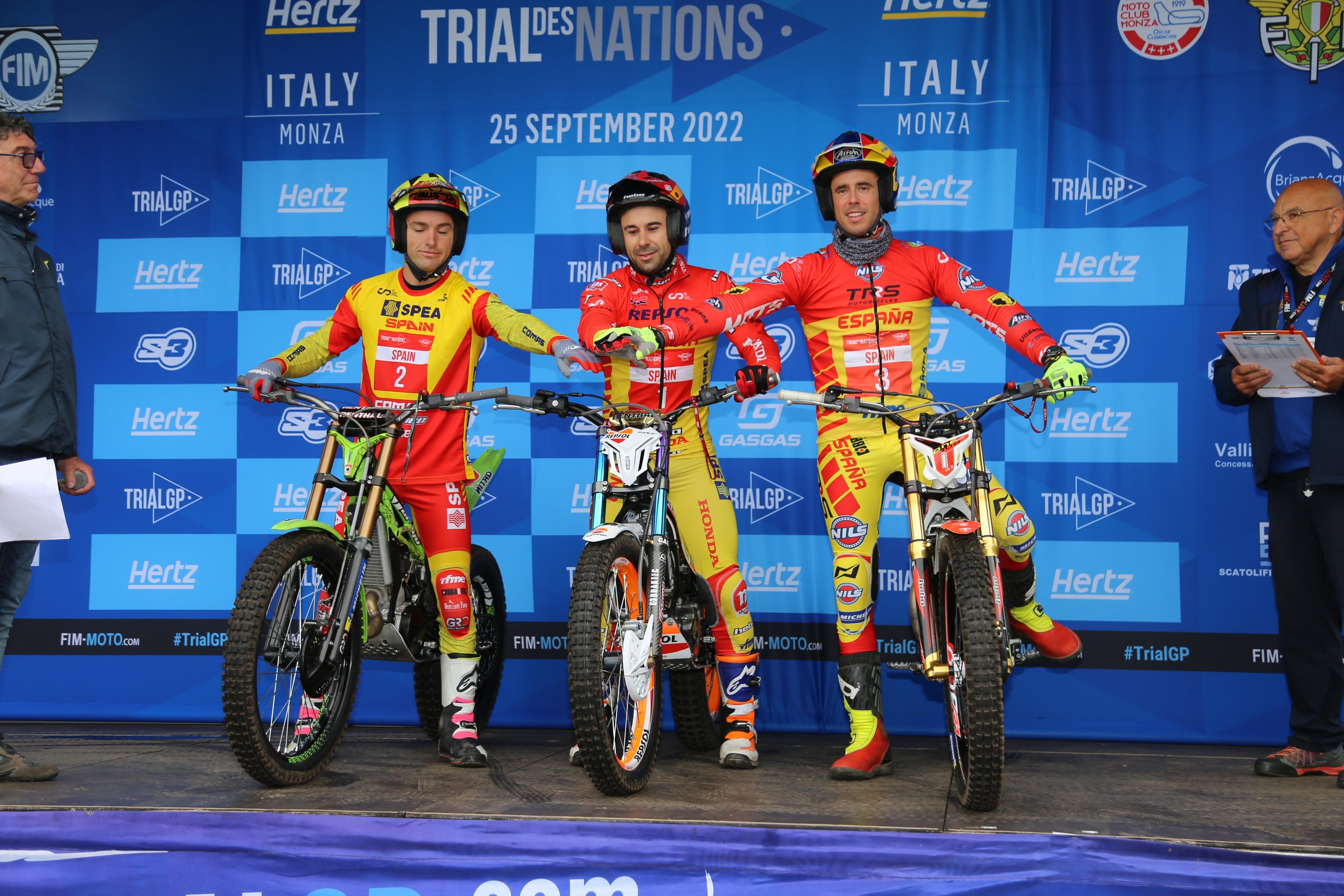 Trial de las Naciones 2022, Monza, Italia.