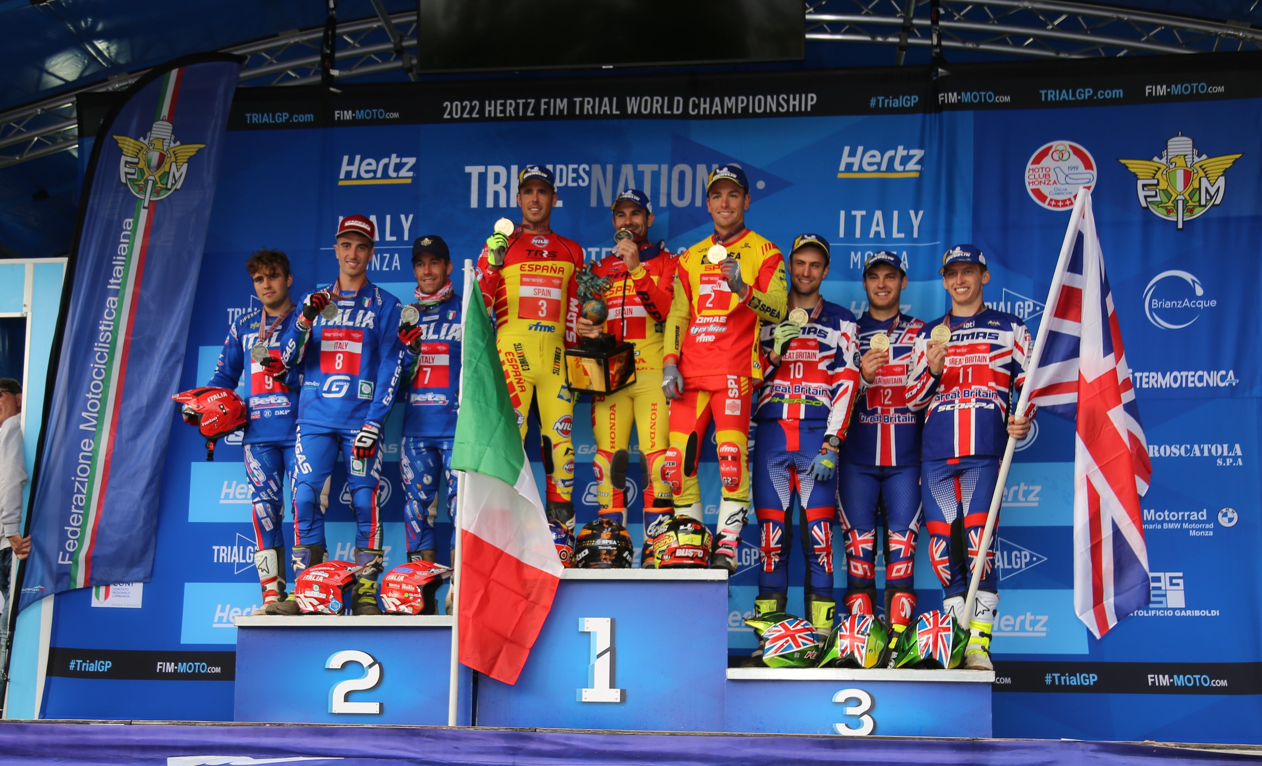 Trial de las Naciones 2022, Monza, Italia.