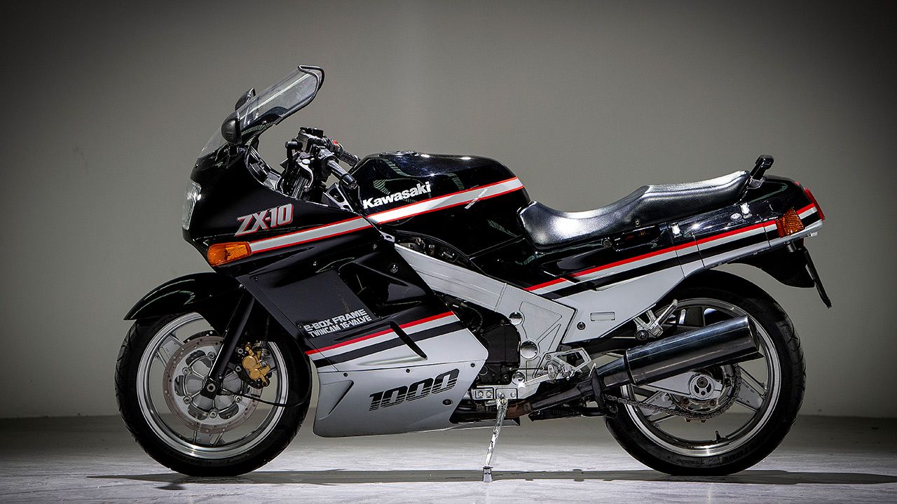 Kawasaki ZX 10 1988, recordando "Tomcat"