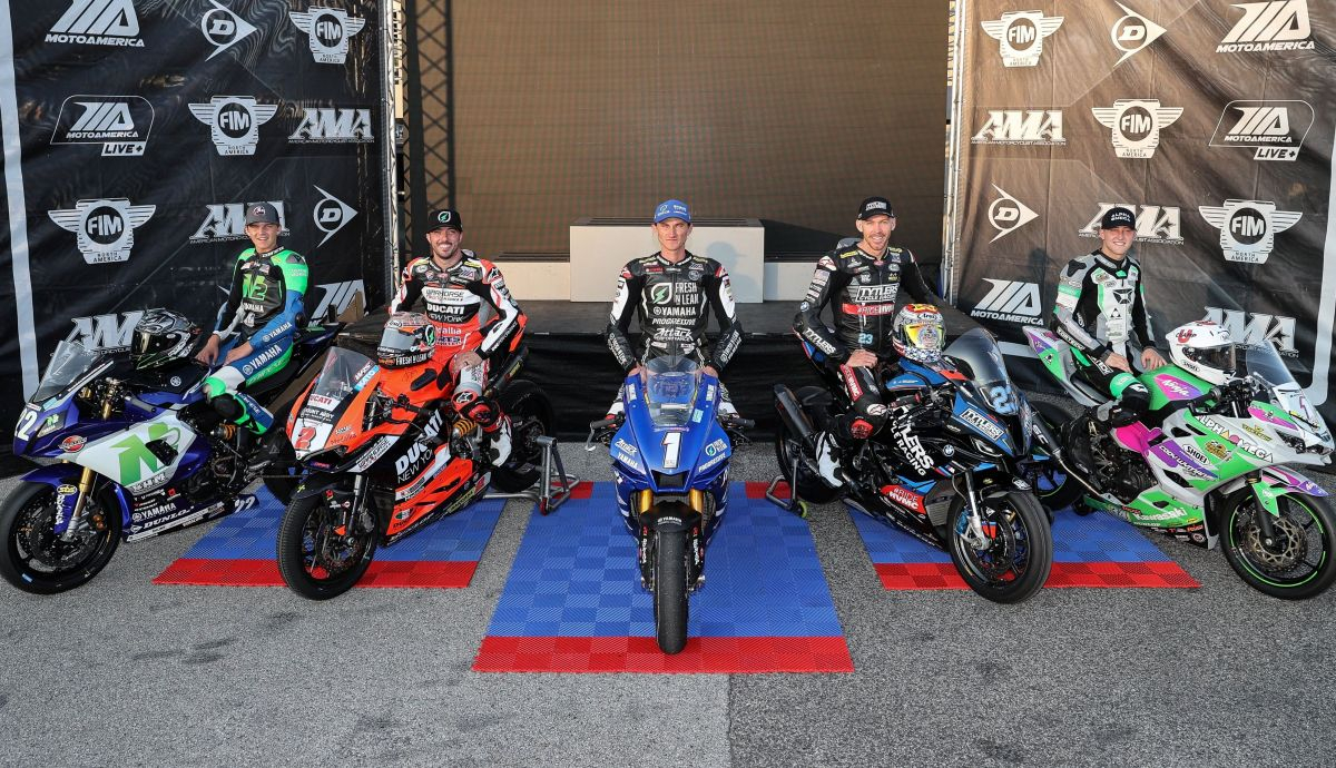 Blake Davis, Josh Herrin, Jake Gagne, Corey Alexander y Cody Wyman son los campeones del MotoAmerica 2022
