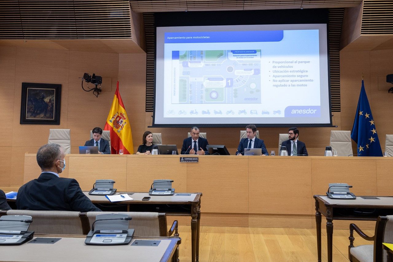 Anesdor comparece en el Congreso de los Diputados