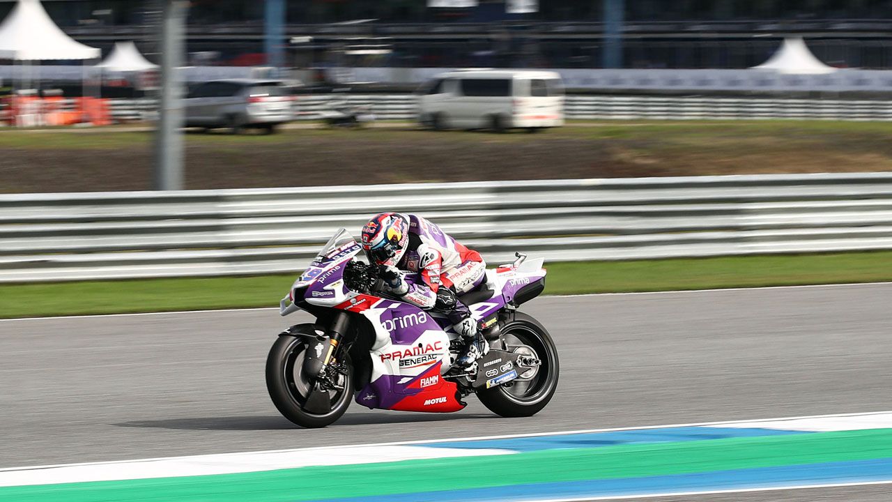 Jorge Martín ha sido el más rápido en la combinada de entrenamientos libres del GP de Tailandia.