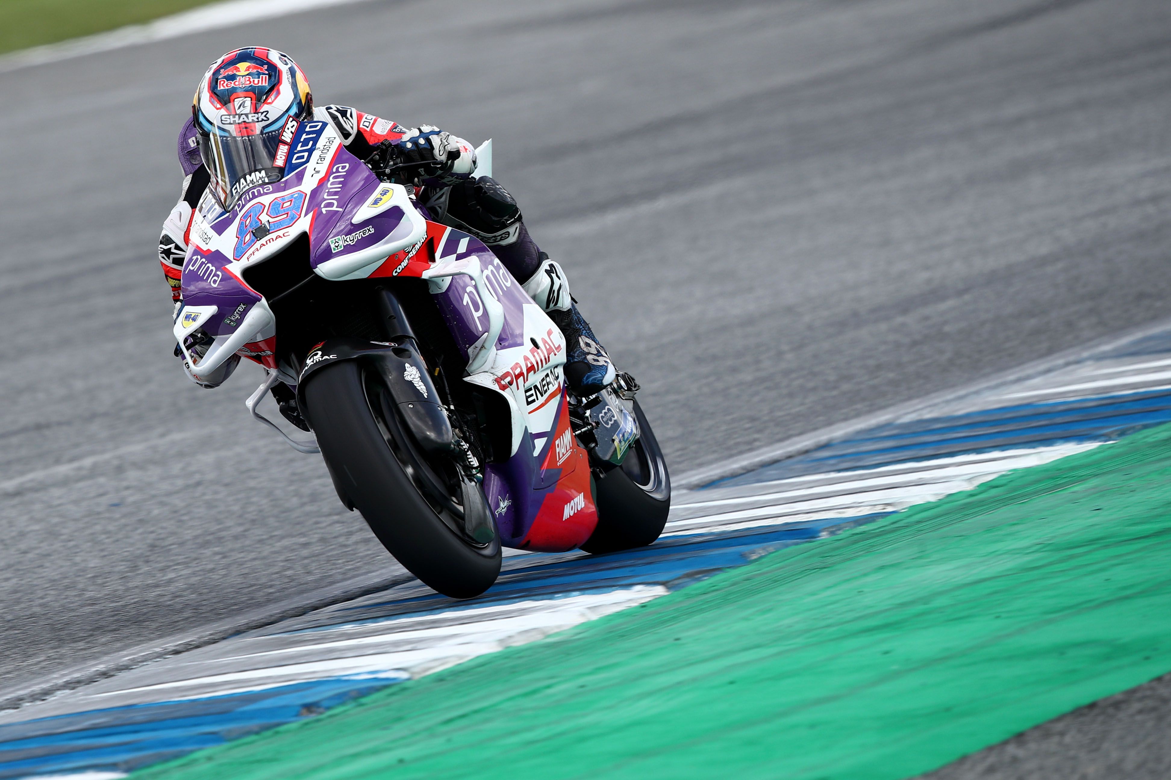 Jorge Martín se quedó a 21 milésimas de la pole en el Gran Premio de Tailandia.