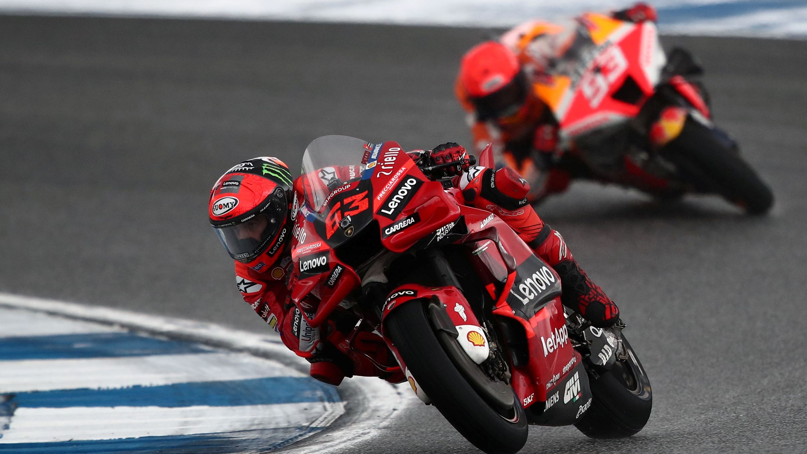 Pecco Bagnaia tiene más podios que nadie en MotoGP 2022, donde Marc Márquez muestra una gran evolución