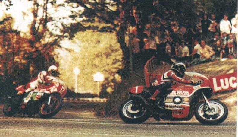 Rea y Hailwood, Tourist Trophy 1978 Rea y Hailwood, Tourist Trophy 1978