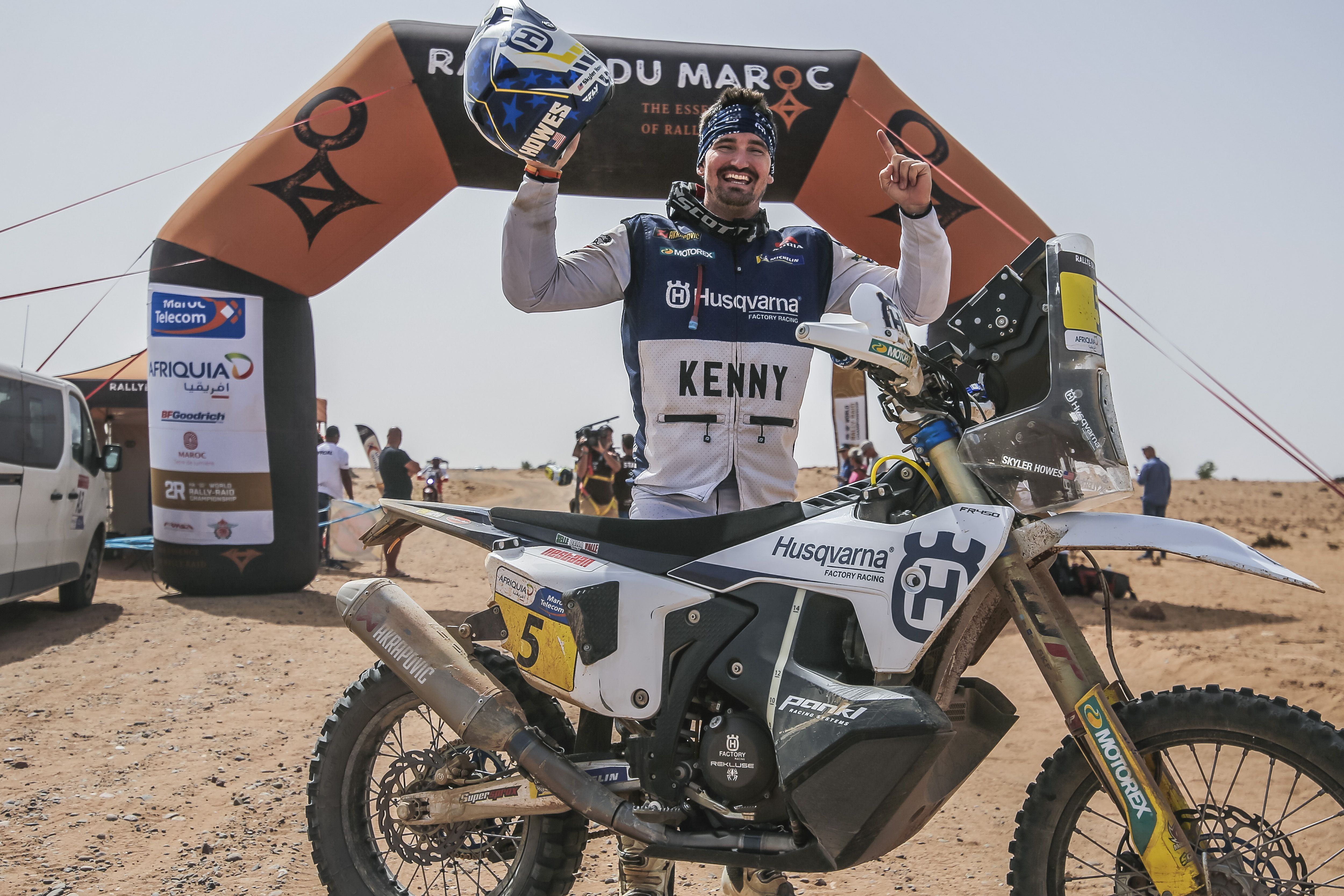 Rally de Marruecos. Victoria ¡sorpresa! de Skyler Howes (Husqvarna)