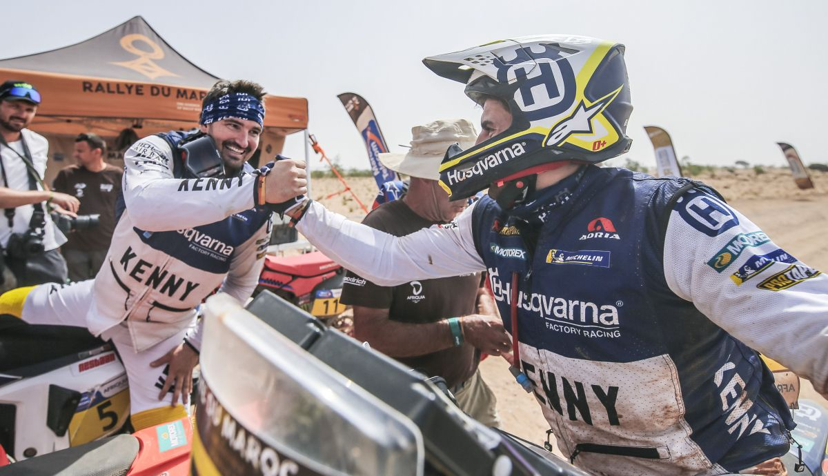 Skyler Howes and Luciano Benavides Husqvarna Factory Racing 1 Skyler Howes and Luciano Benavides Husqvarna Factory Racing 1