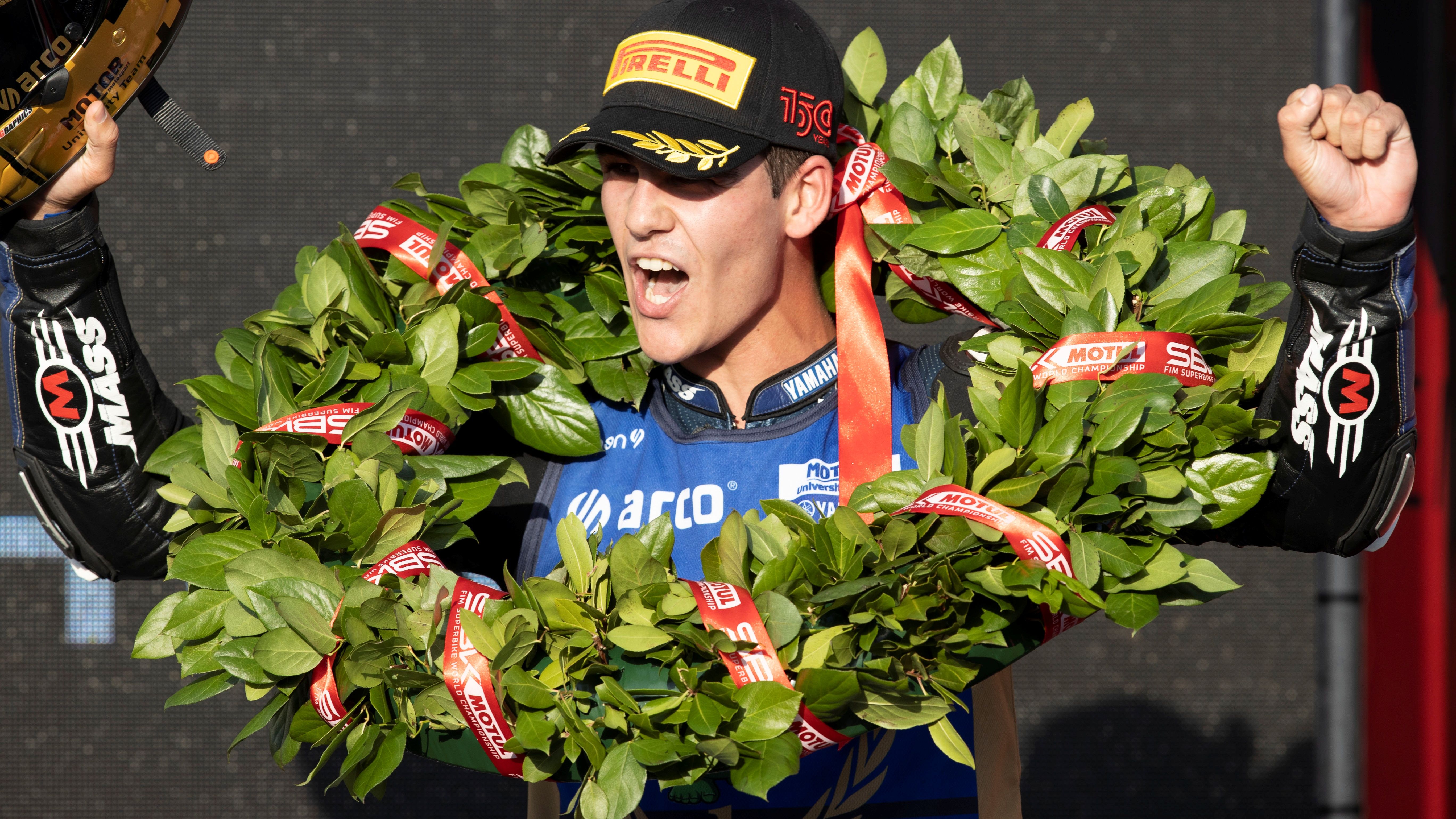 Álvaro Díaz coronado campeón mundial de Supersport 300 2022