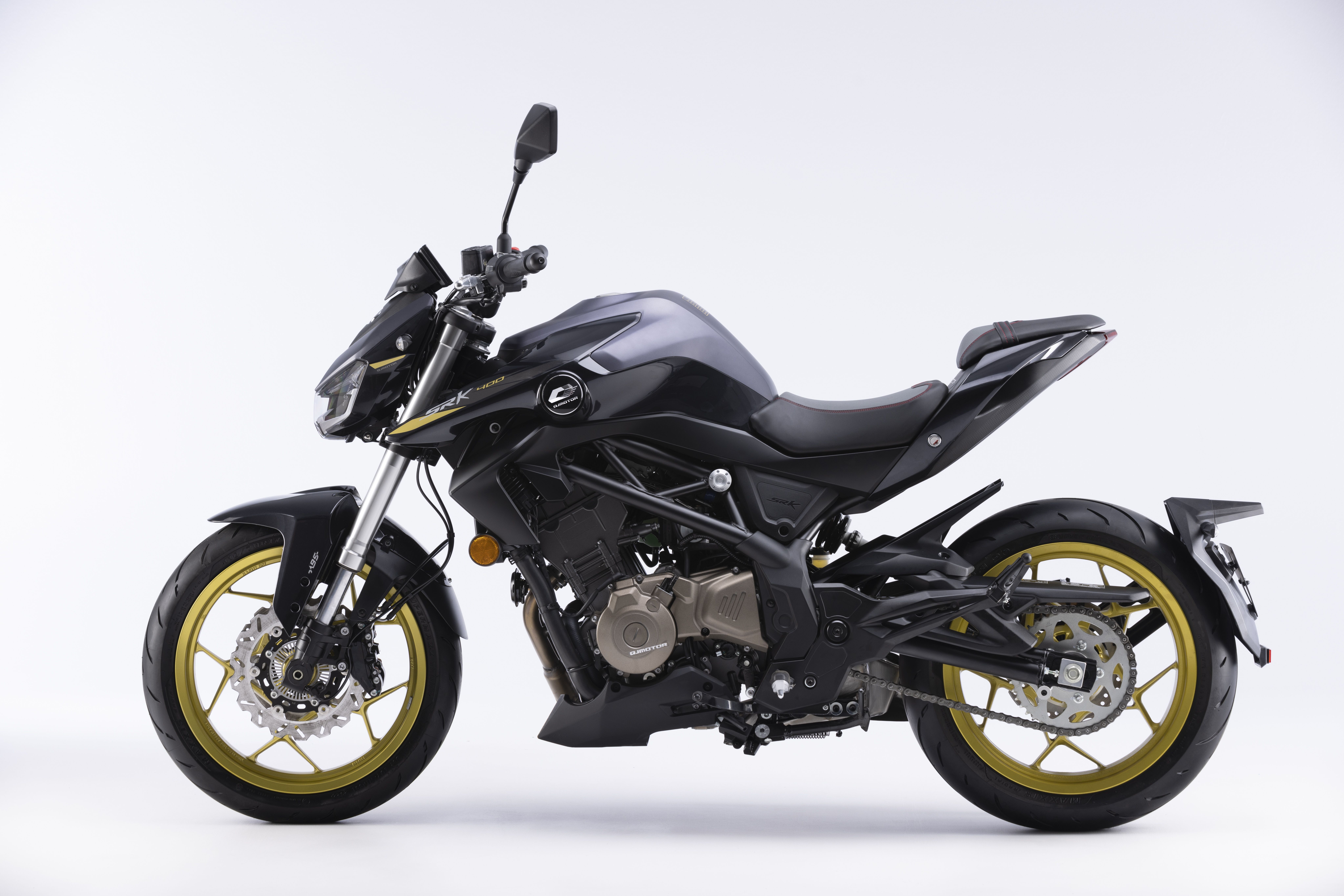 qj motor srk400 negra lateral izquierdo