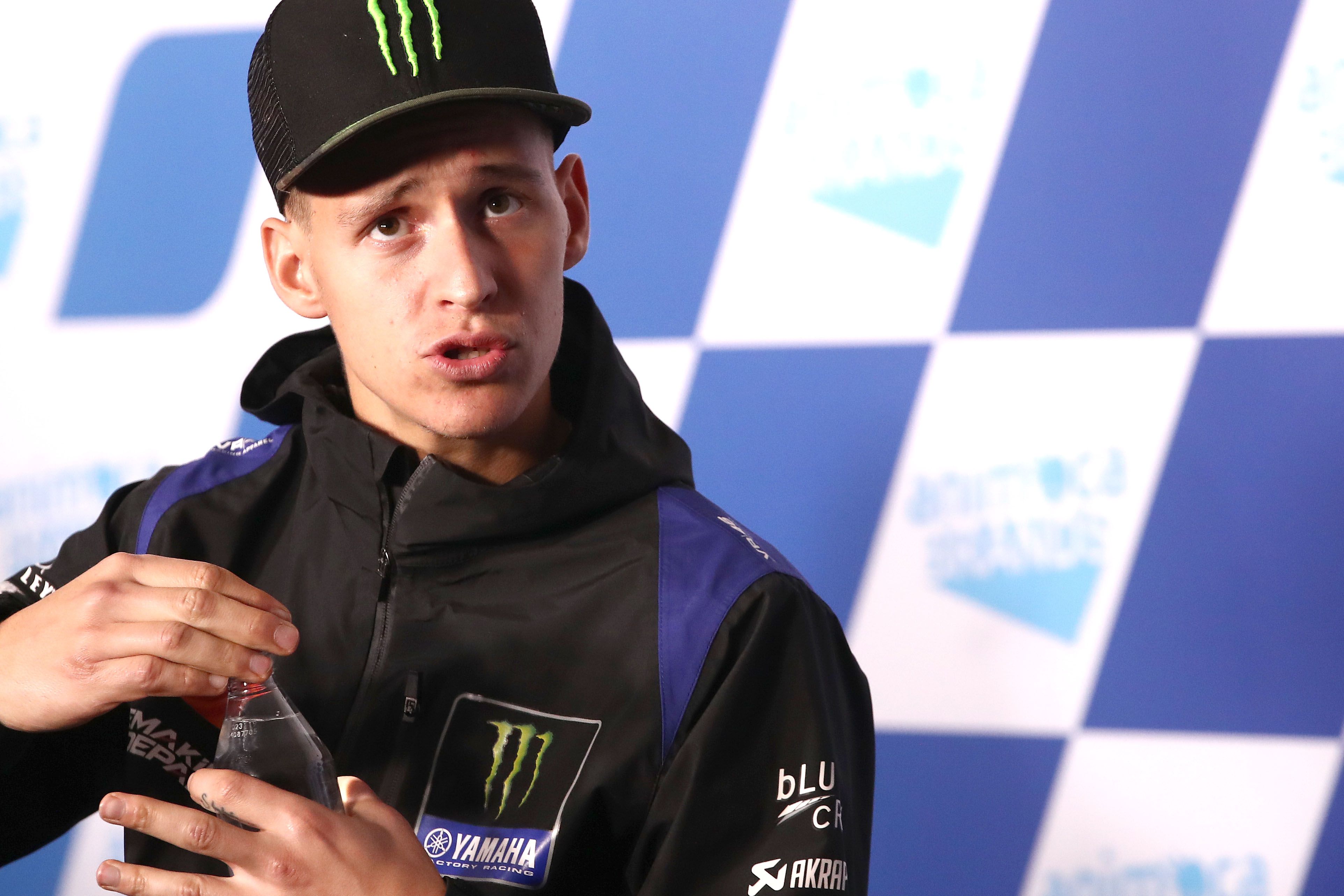 Fabio Quartararo durante rueda de prensa de Phillip Island.
