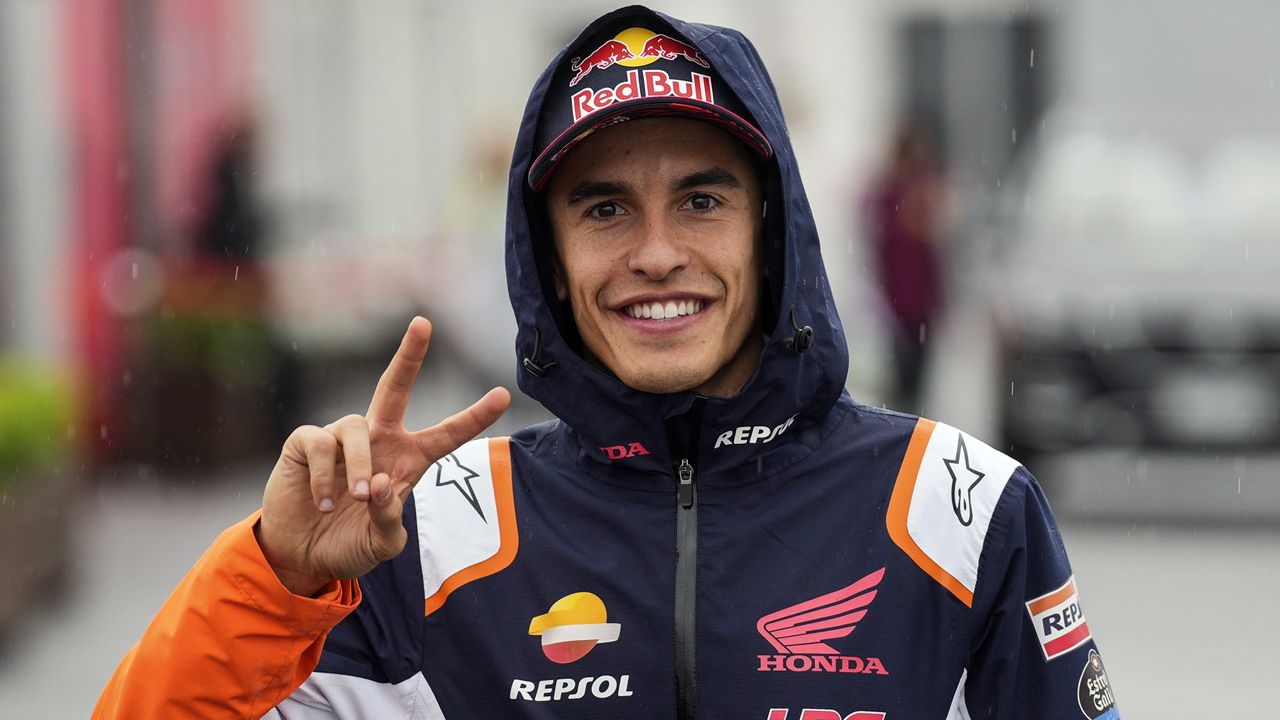 Marc Márquez en Phillip Island.