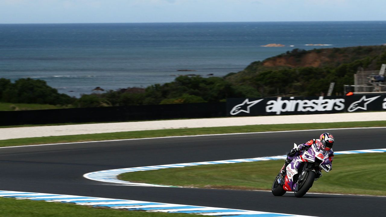 Johann Zarco ha sido el más rápido en el FP1 y en el FP2 del Gran Premio de Australia de MotoGP.
