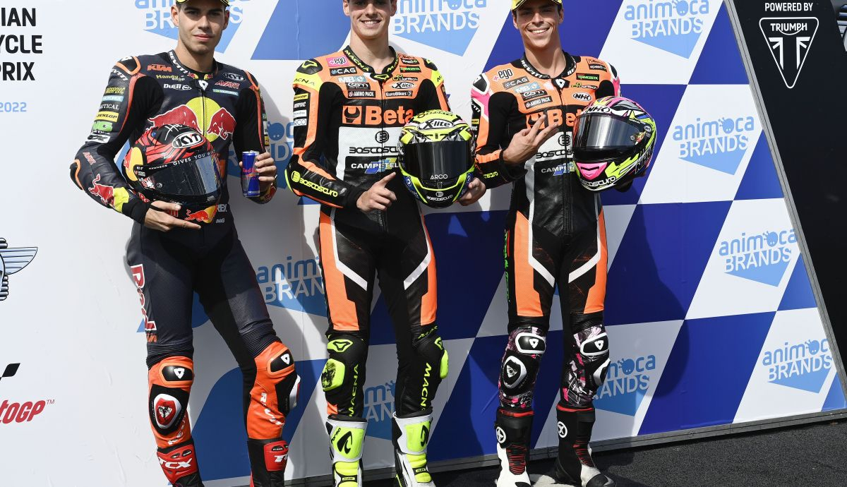 primera fila moto2 australia