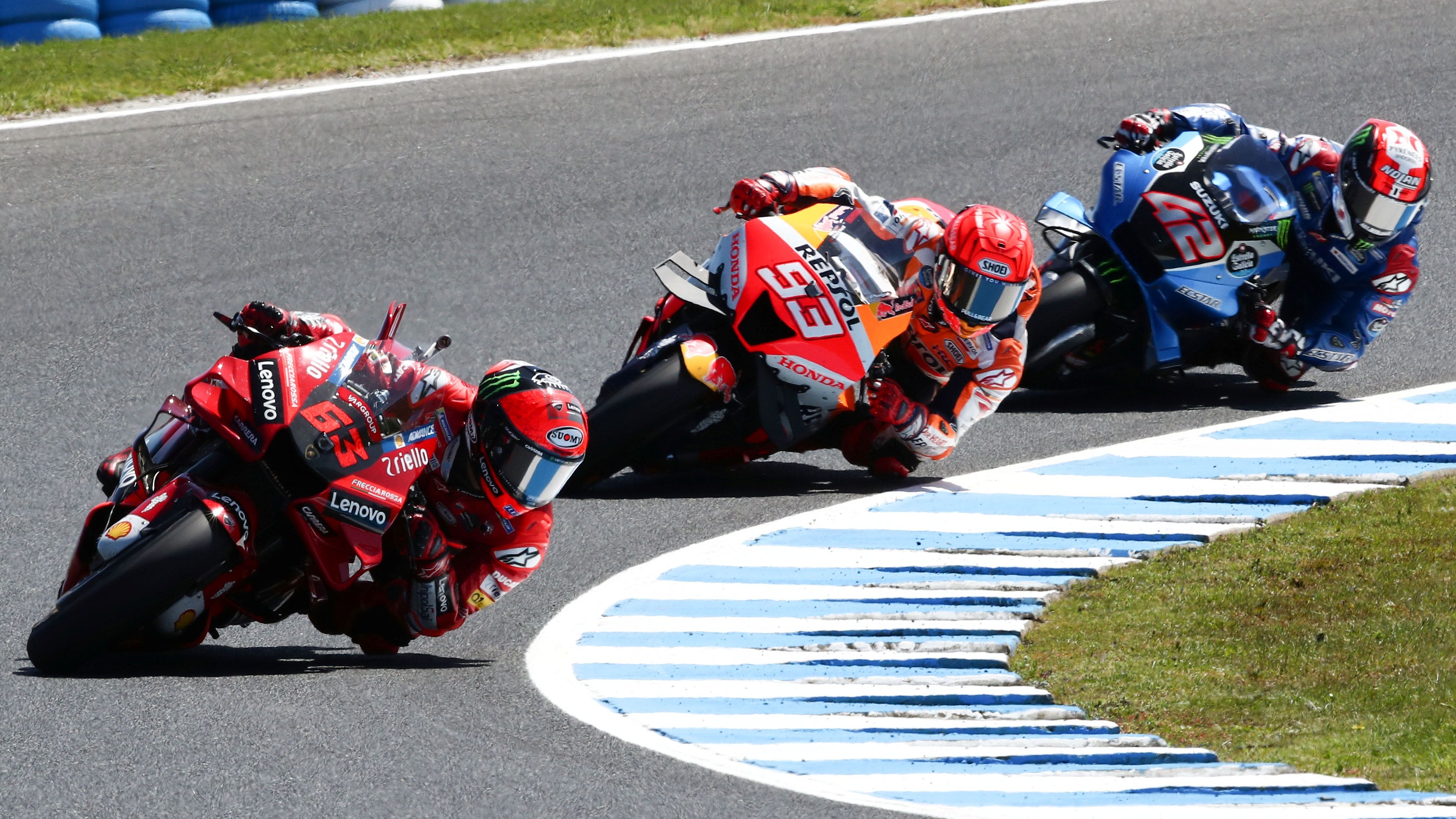 Pecco Bagnaia ya lidera MotoGP 2022 tras Australia, donde Marc Márquez y Álex Rins mostraron una gran evolución