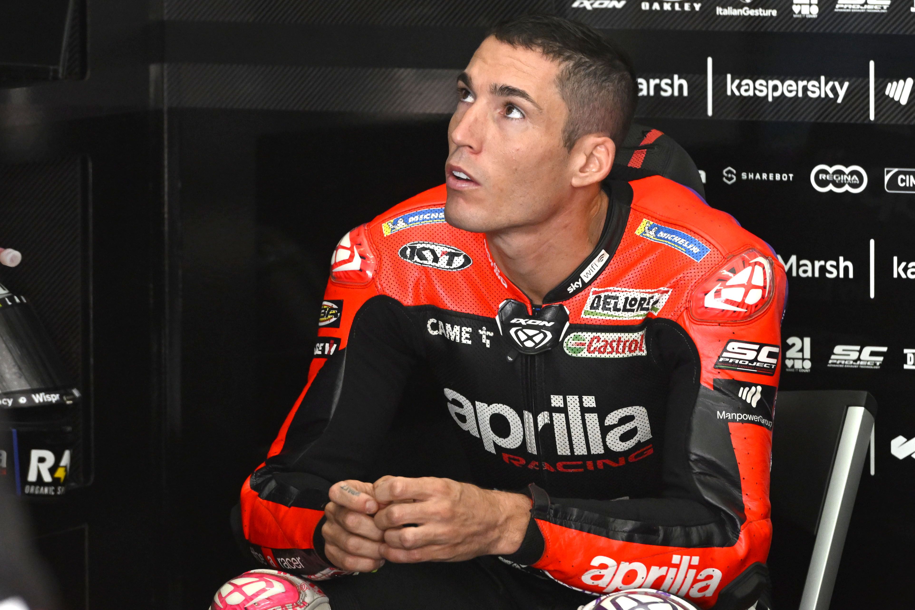 Aleix Espargaró no esperaba sufrir tanto en el circuito de Sepang.