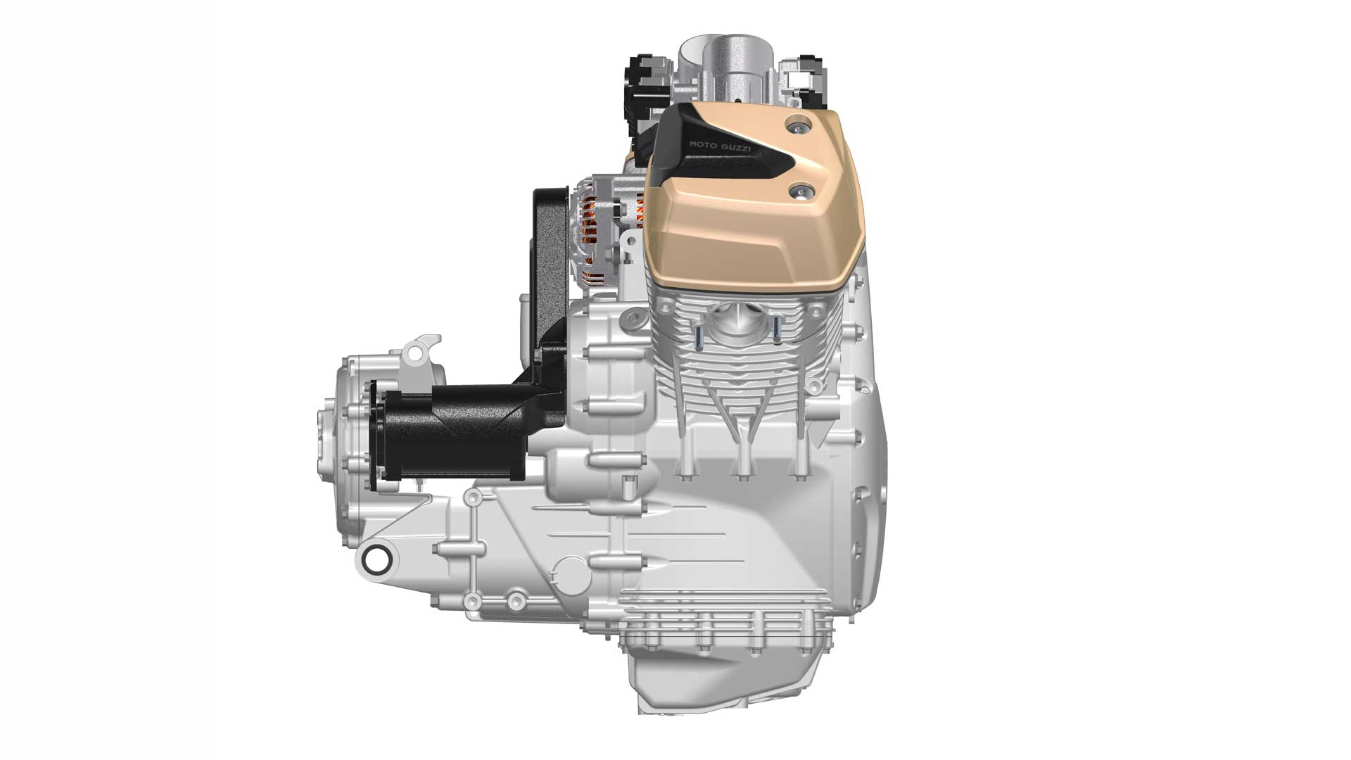 Moto Guzzi V 100 Motor Render (3)
