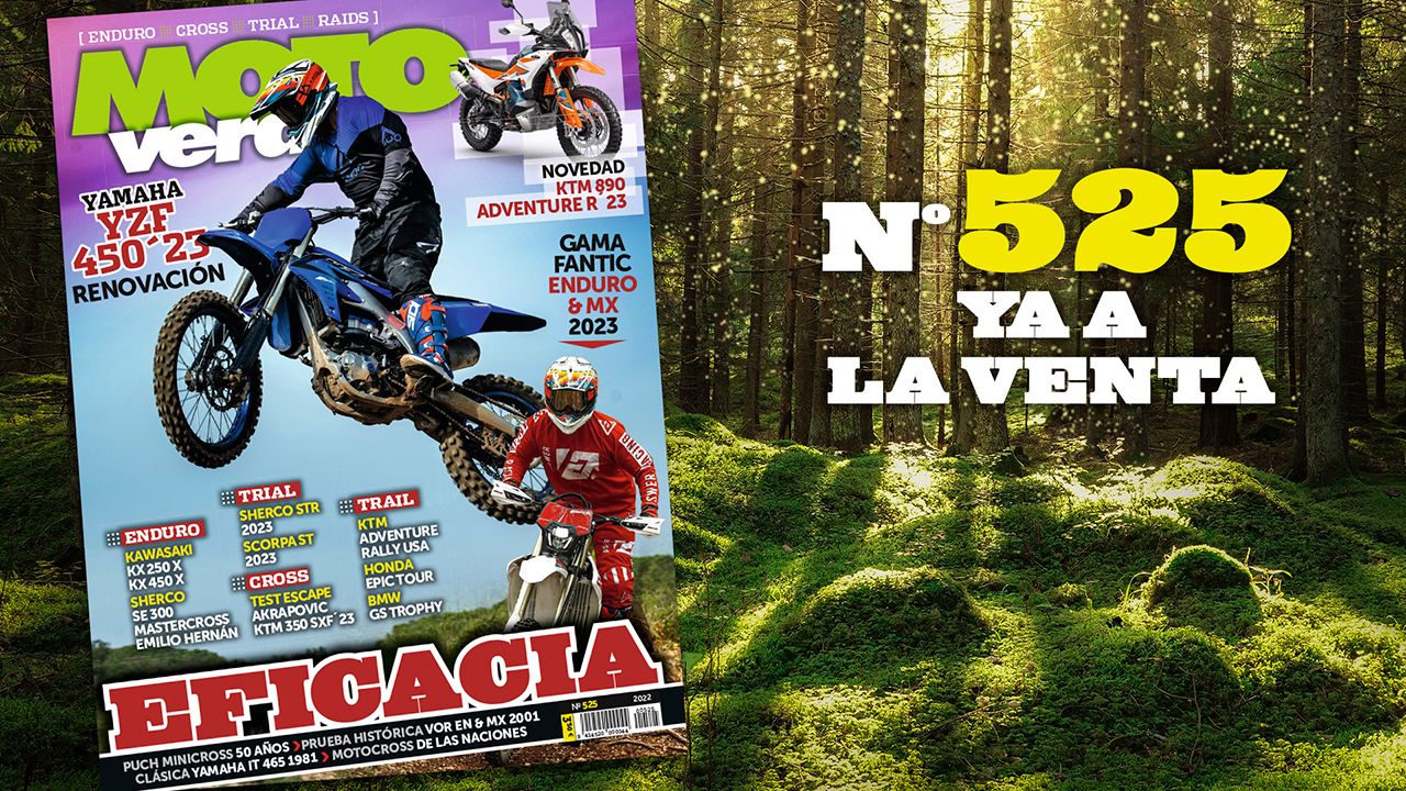 cabina Automáticamente Depresión MOTO VERDE 525, contenidos y sumario de la revista